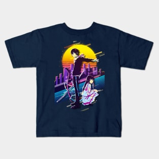 Noragami - Yato and Hiyori Iki Kids T-Shirt